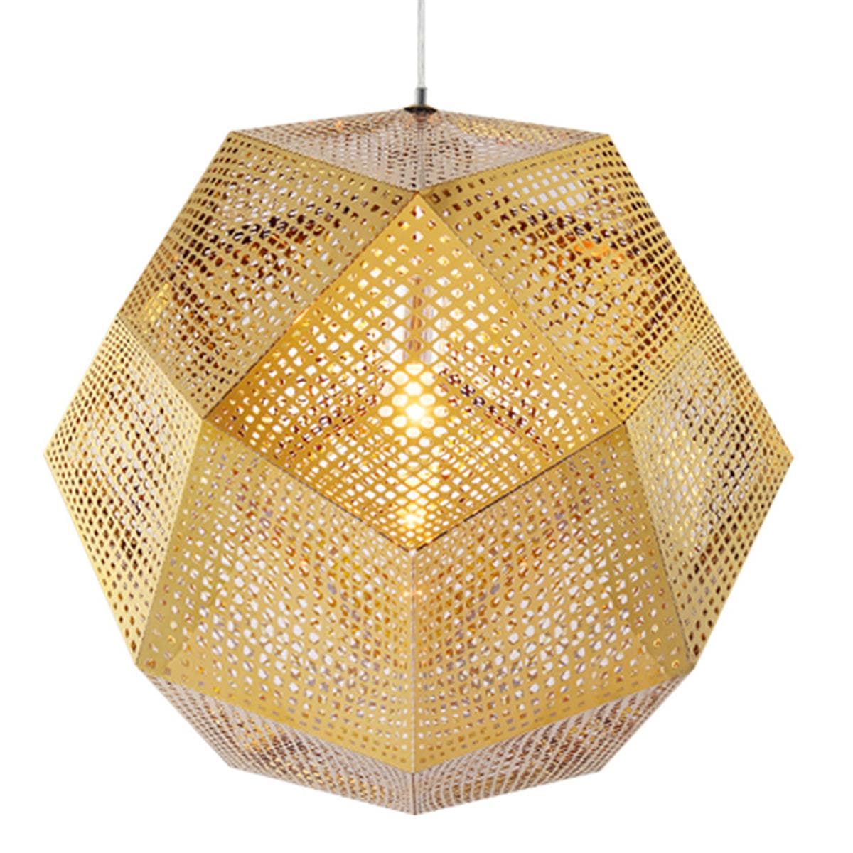 

Lampa wisząca FUTURI STAR złota 32 cm (Kolor bursztynowy)