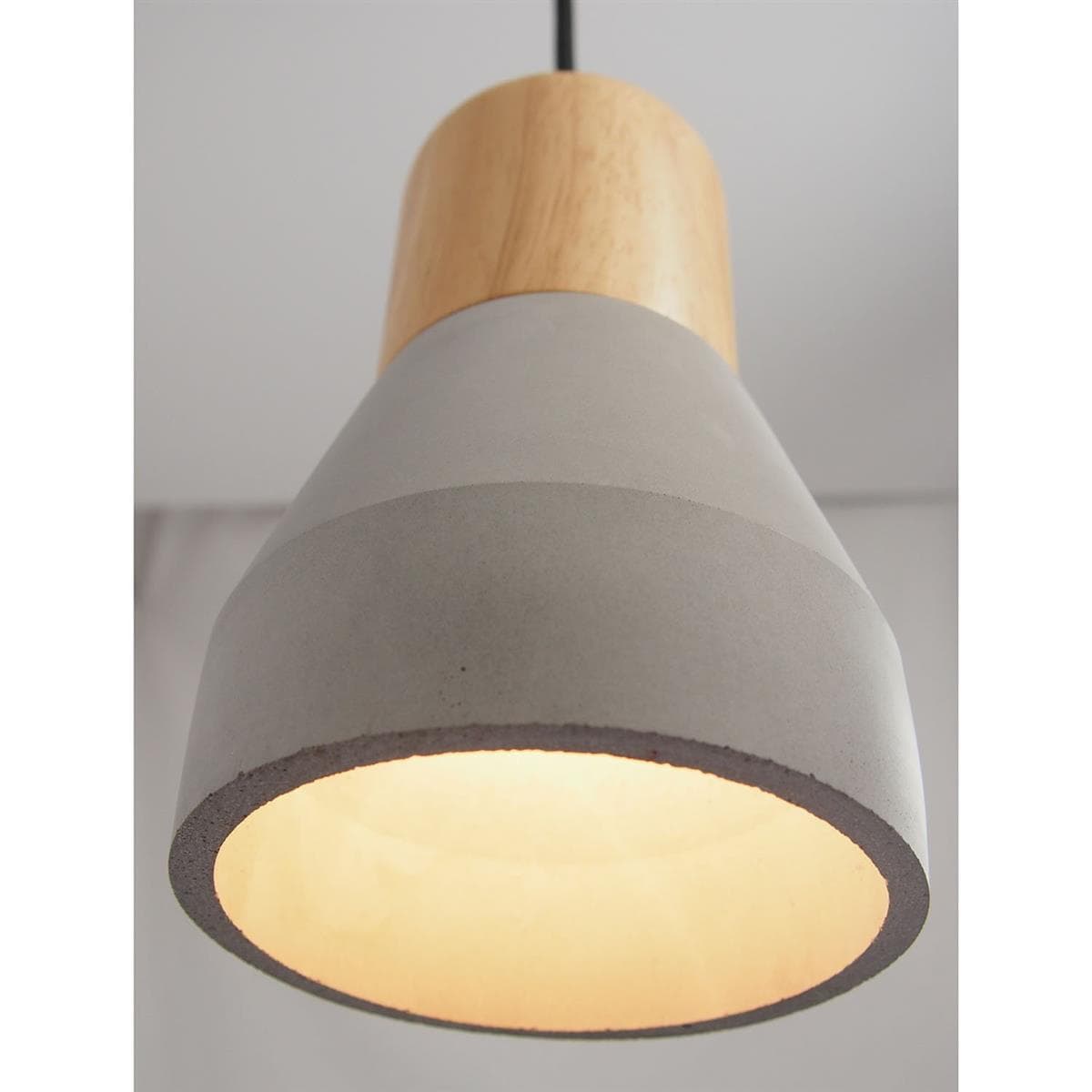 

Lampa wisząca CONCRETE szary beton 12 cm (Kolor Szary)