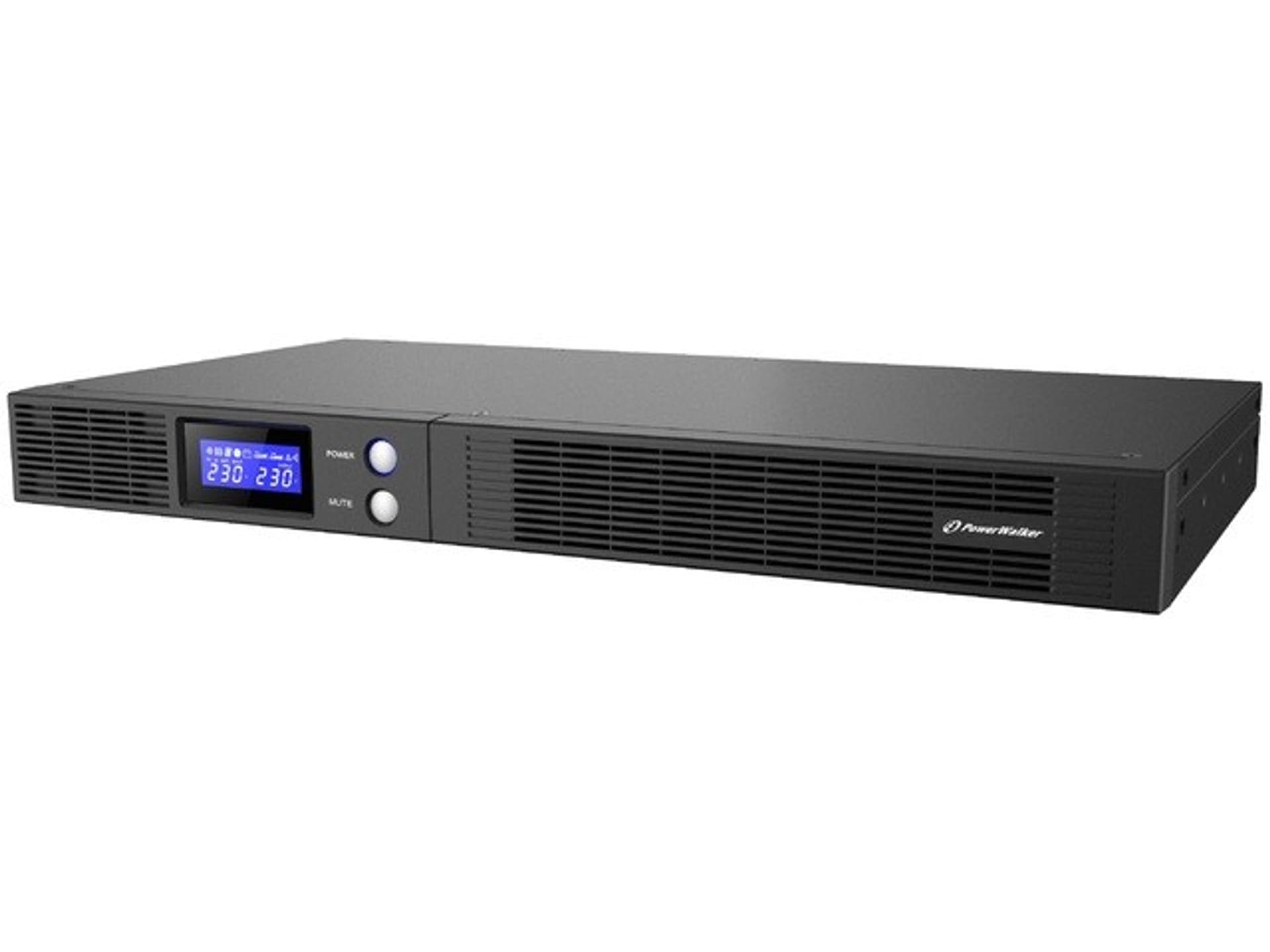 

UPSLine-In 750VA 1RU 4x IEC Out, USB HID/RS-232, Rack 19''