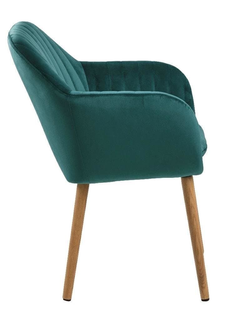 

Krzesło Emilia Velvet bottle green (Kolor Zielony)