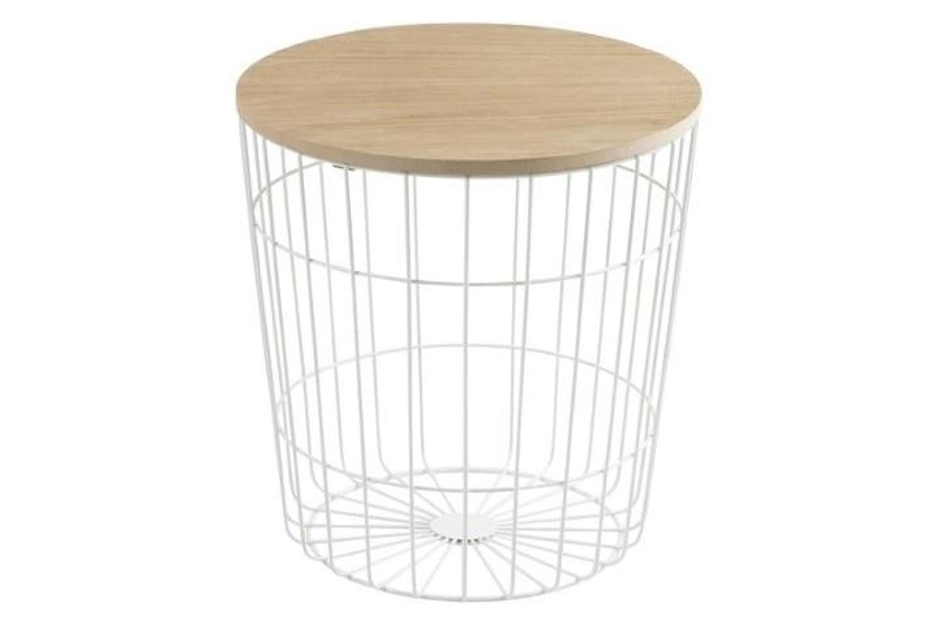 

Stolik LOTUS M white/wood (Kolor Biały)