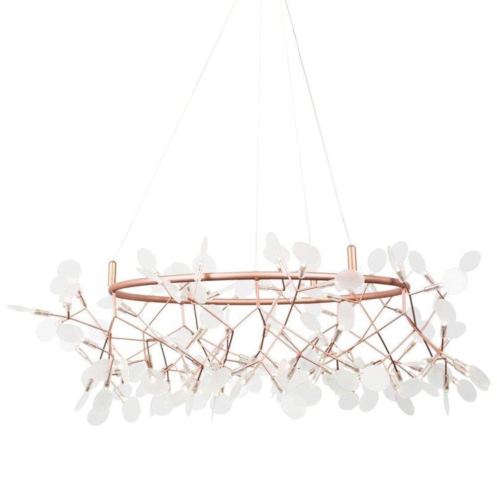 

Lampa wisząca CHIC BOTANIC L LED miedziana 105 cm (Kolor miedziany)