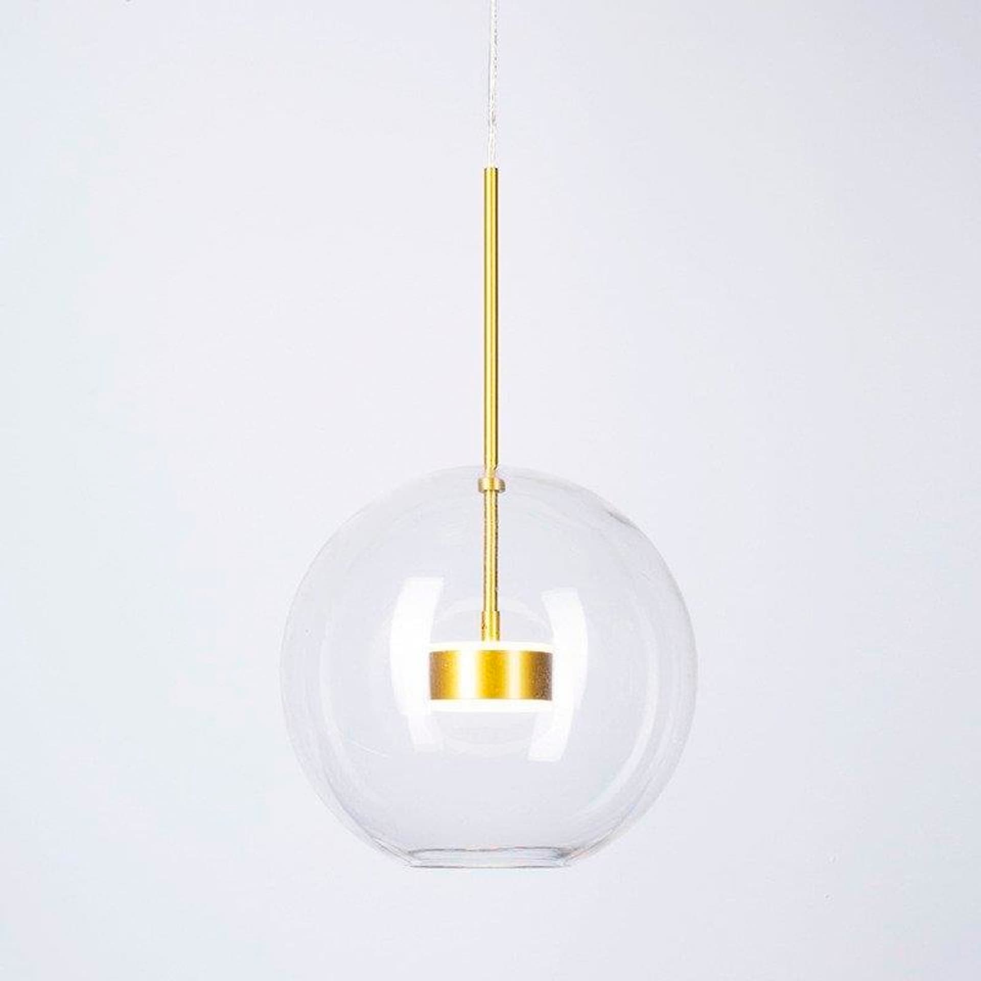 

Lampa wisząca BUBBLES -1 LED złota 3000 K (Kolor złoty matowy)