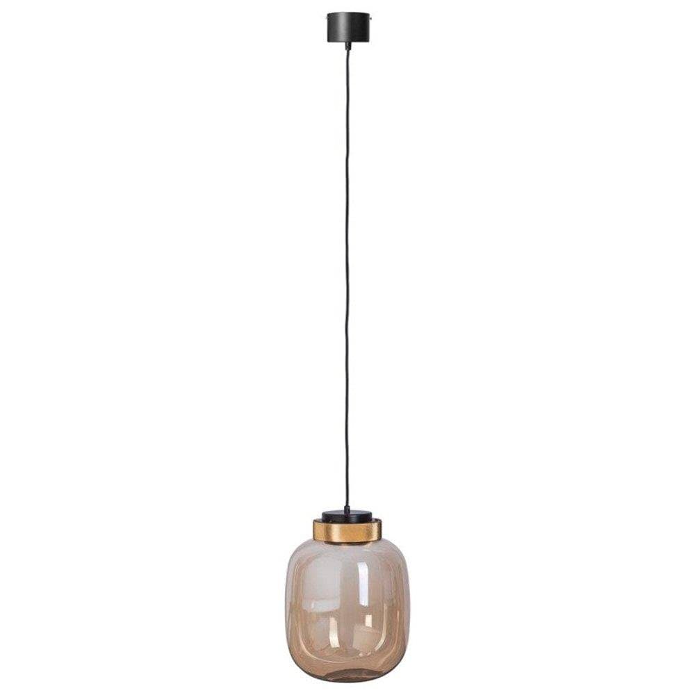 

Lampa wisząca BOOM LED bursztynowo złota 25 cm (Kolor bursztynowy)