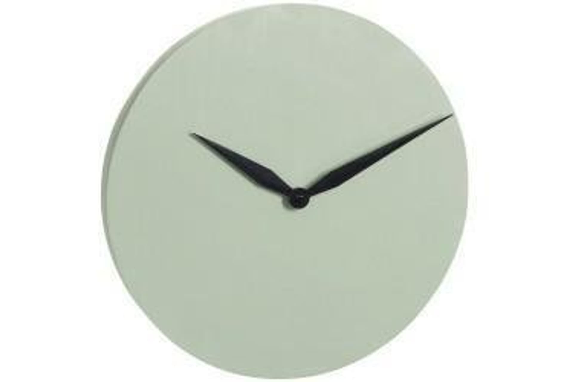 

Zegar Modern Light green