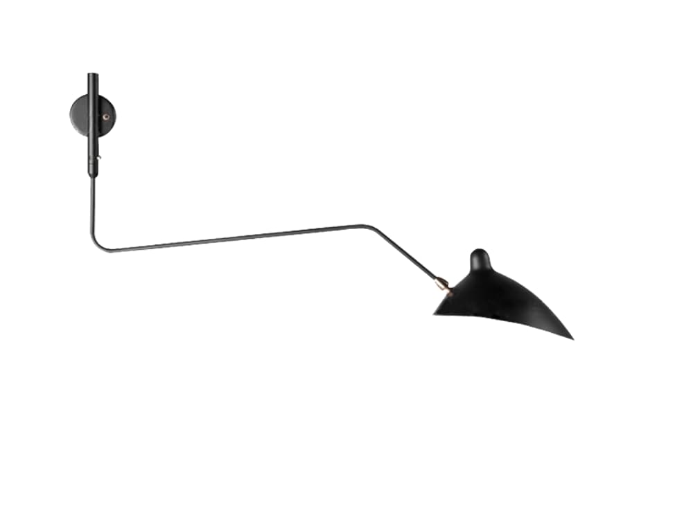 

Lampa ścienna CRANE-1W czarna 99 cm (Kolor czarny matowy)