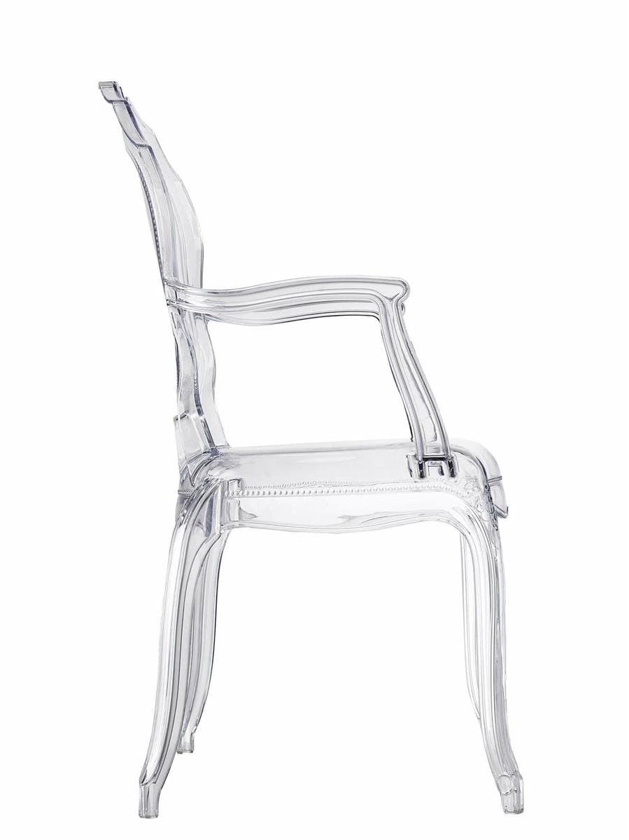 

Krzesło transparentne Queen Arm