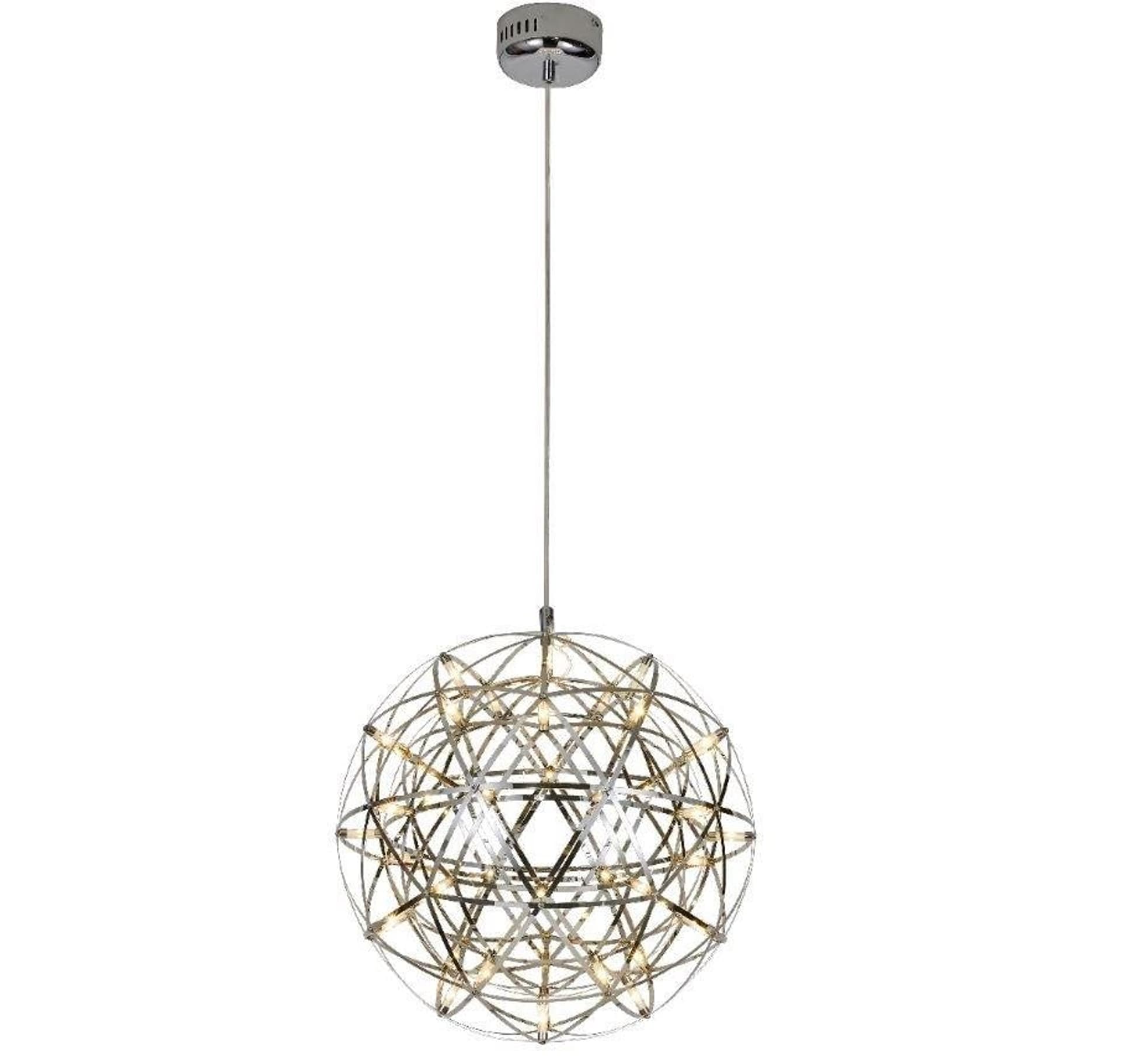 

Lampa wisząca GALAXY S LED chrom 45 cm (Kolor chrom)