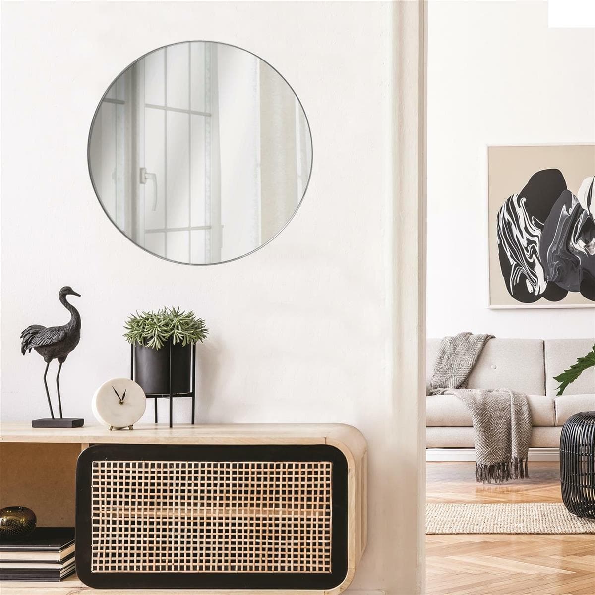 

Lustro Navira srebrne 55cm