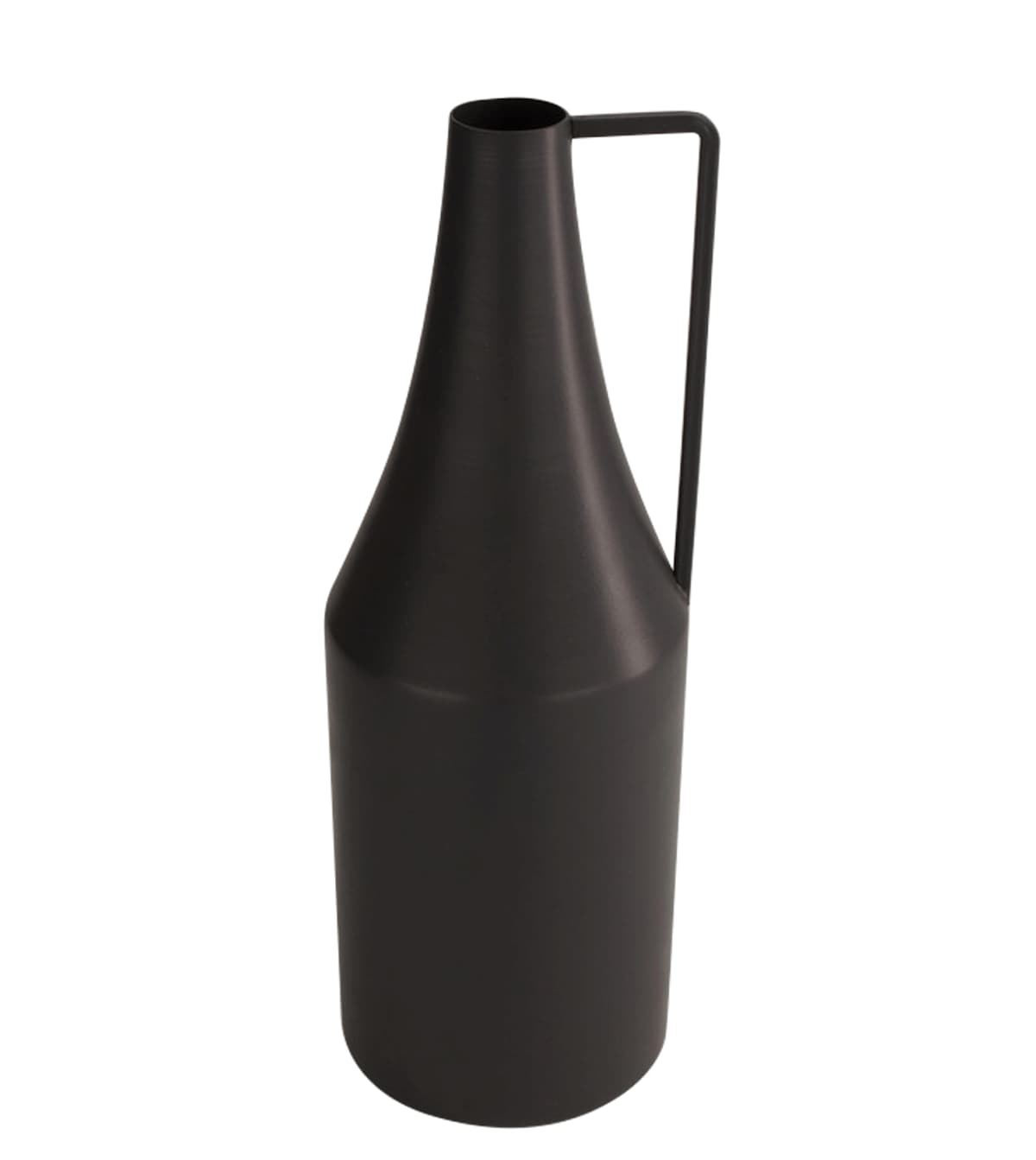 

Wazon metalowy czarny butelka 29,5 cm
