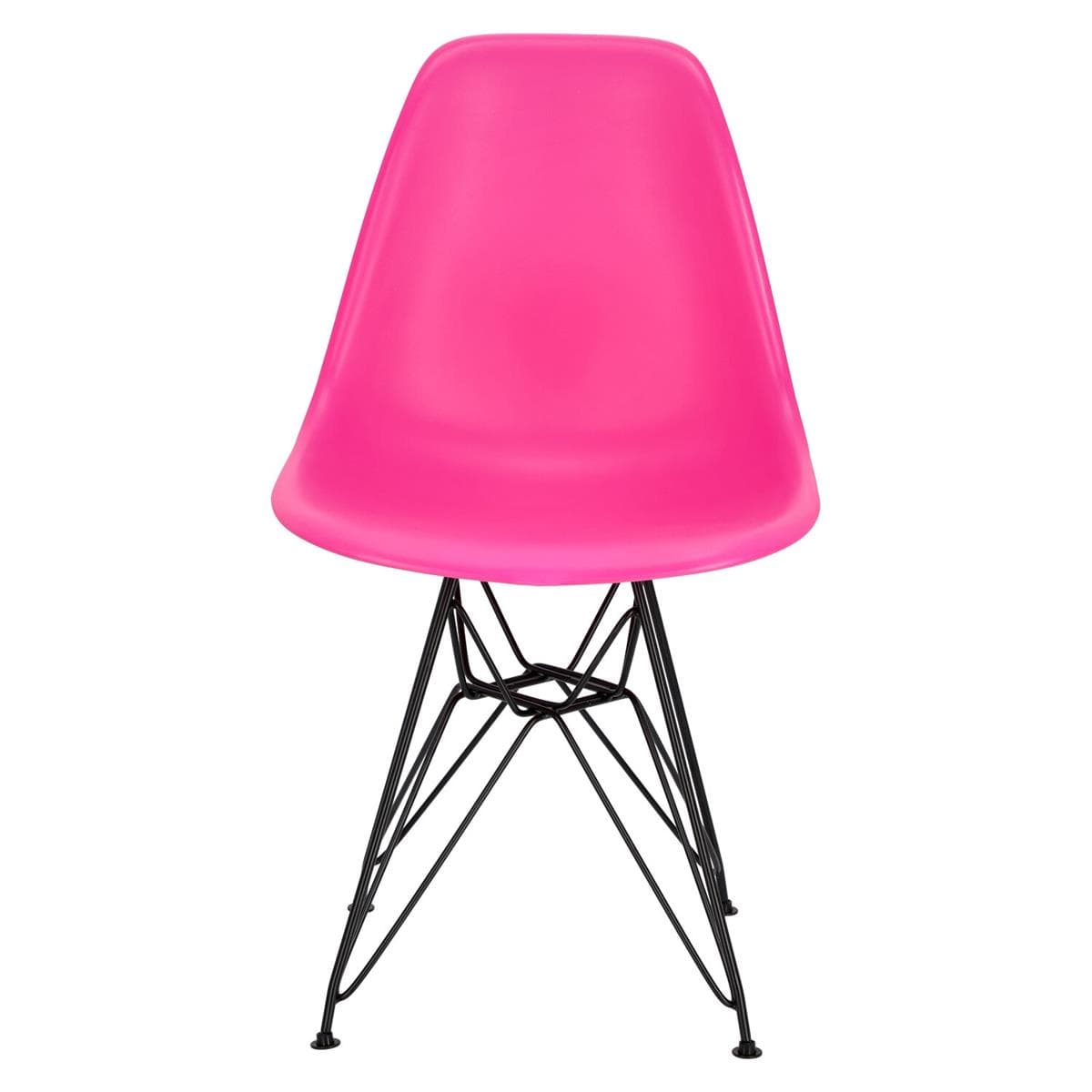 

Krzesło P016 PP Black dark pink