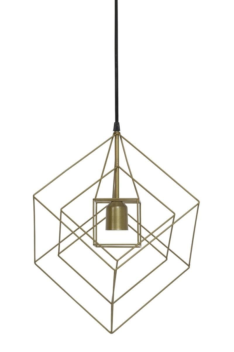 

Lampa wisząca Kubinka 25x25x27 antyczny brąz