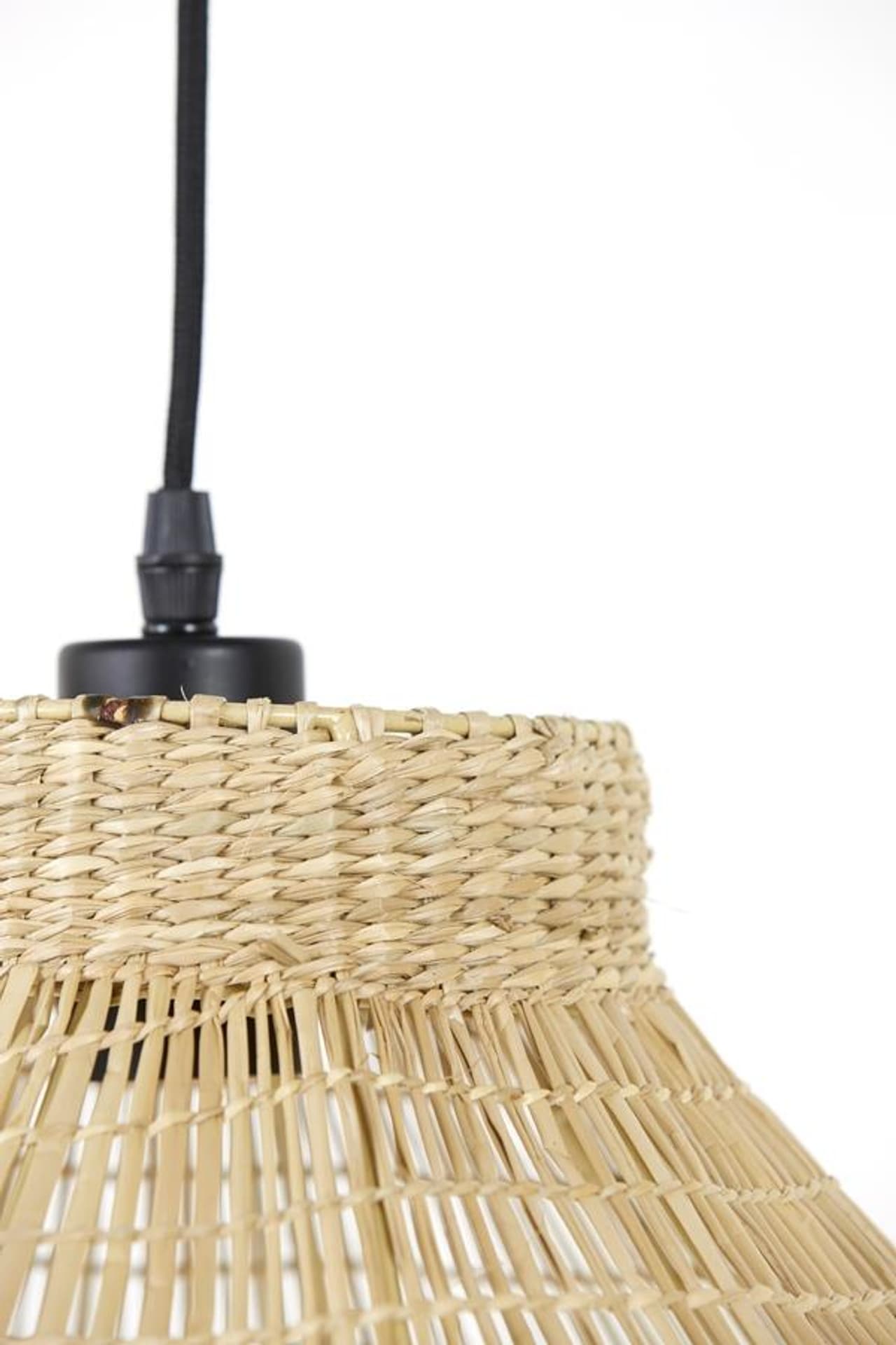 

Lampa wisząca Latika 45x30 cm naturalna