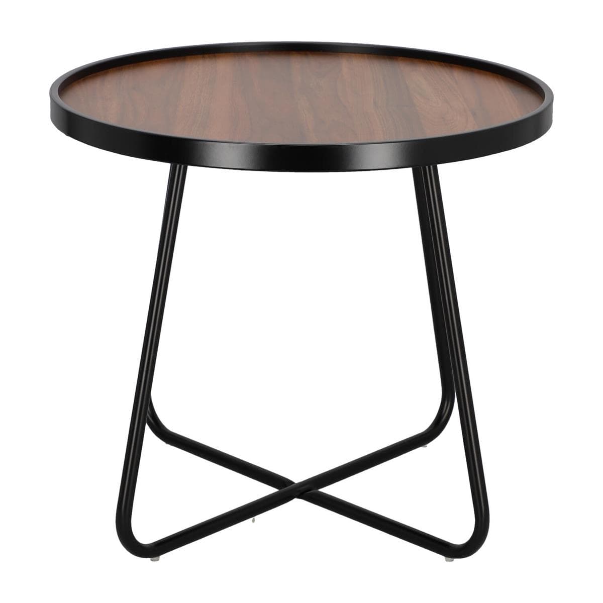 

Stolik Tamsai 60cm orzech/ czarny