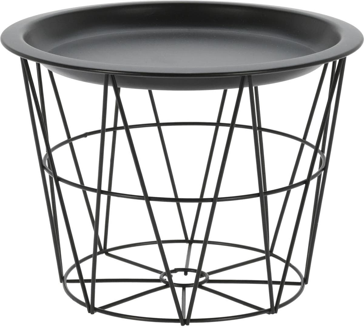 

Mini stolik/ kosz Cocotte S czarny