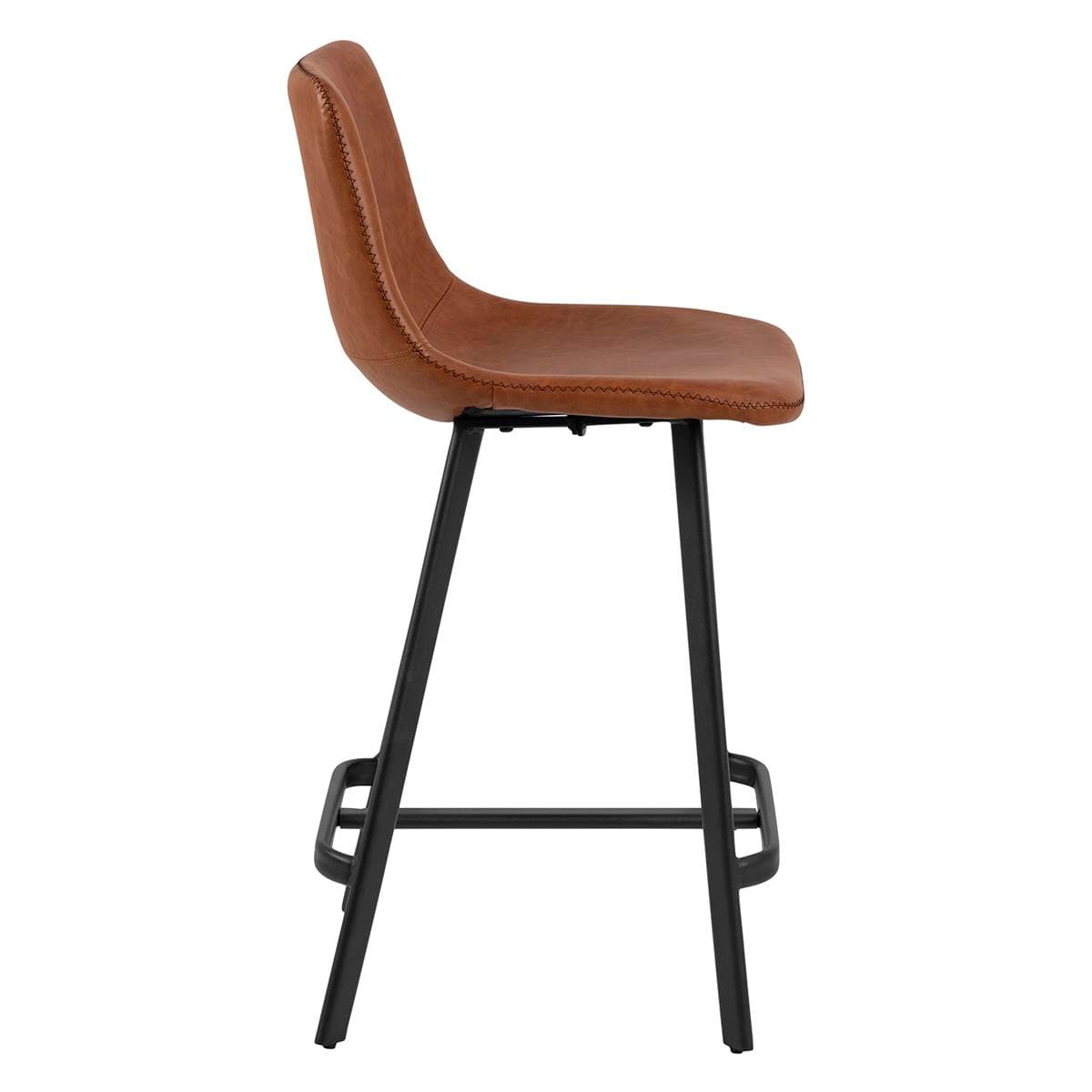 

Stołek barowy Oregon PU brandy Low