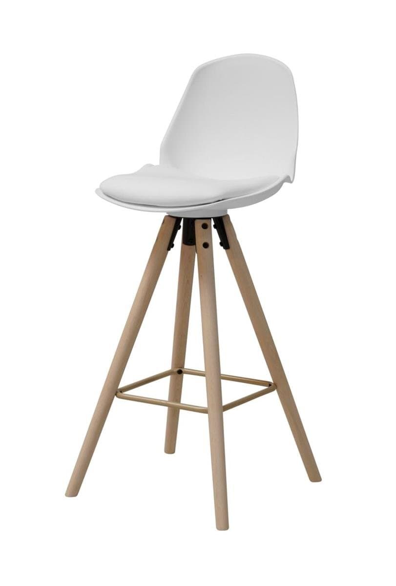 

Stołek barowy Oslo biały wood