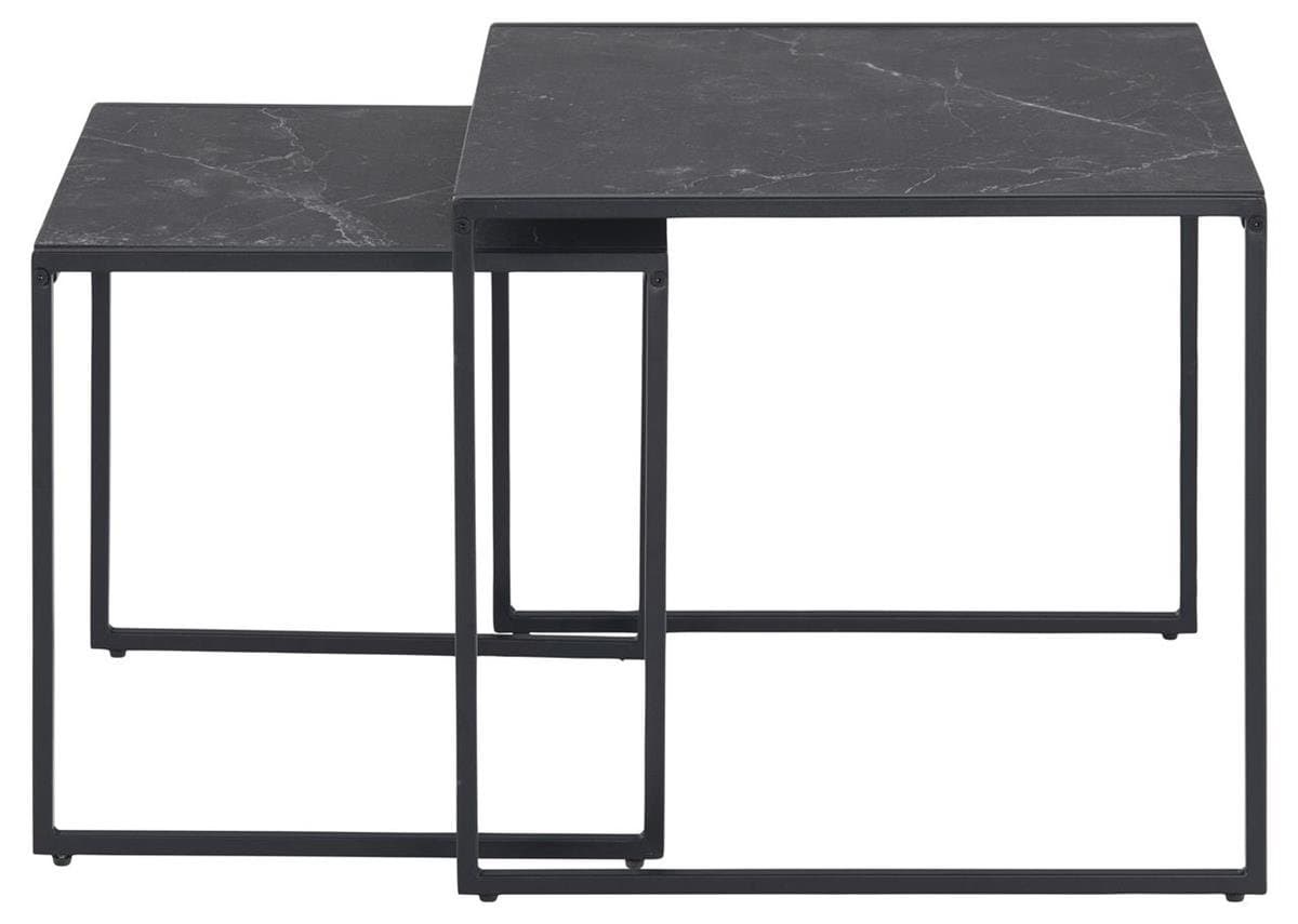 

Zestaw stolików Infinity black 50x50