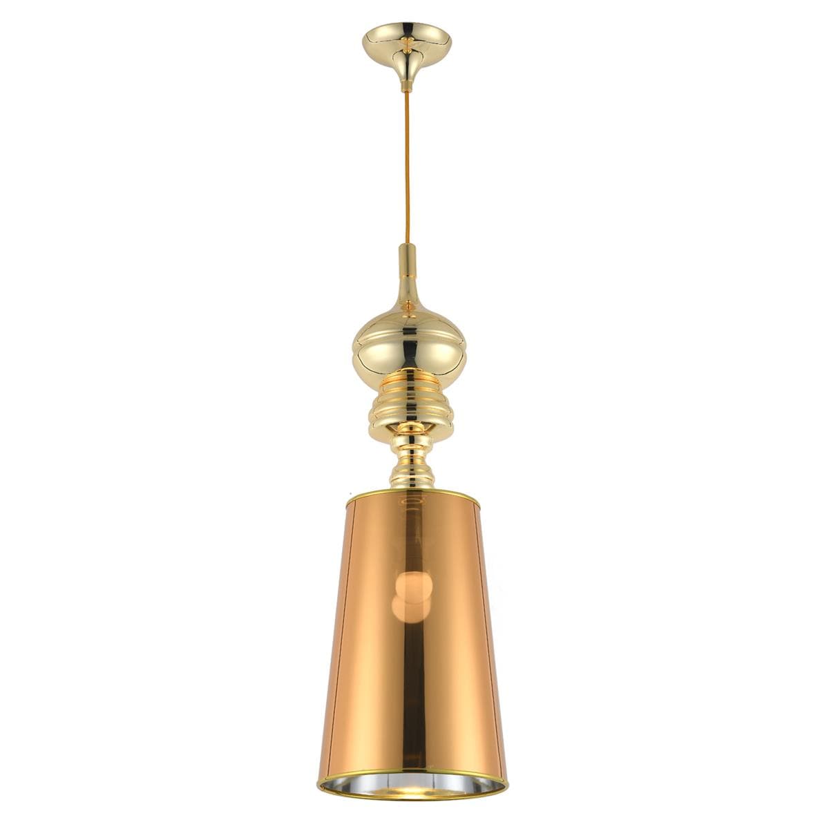 

Lampa wisząca QUEEN złota 25 cm (Kolor Złoty)