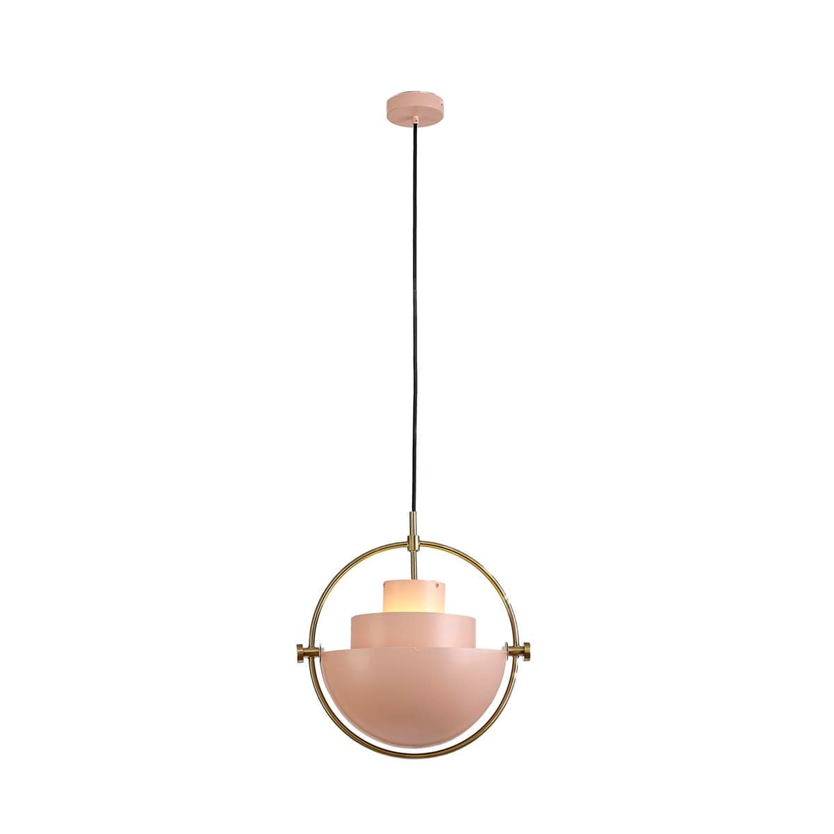 

Lampa wisząca MOBILE różowa 38 cm (Kolor pudrowy róż)