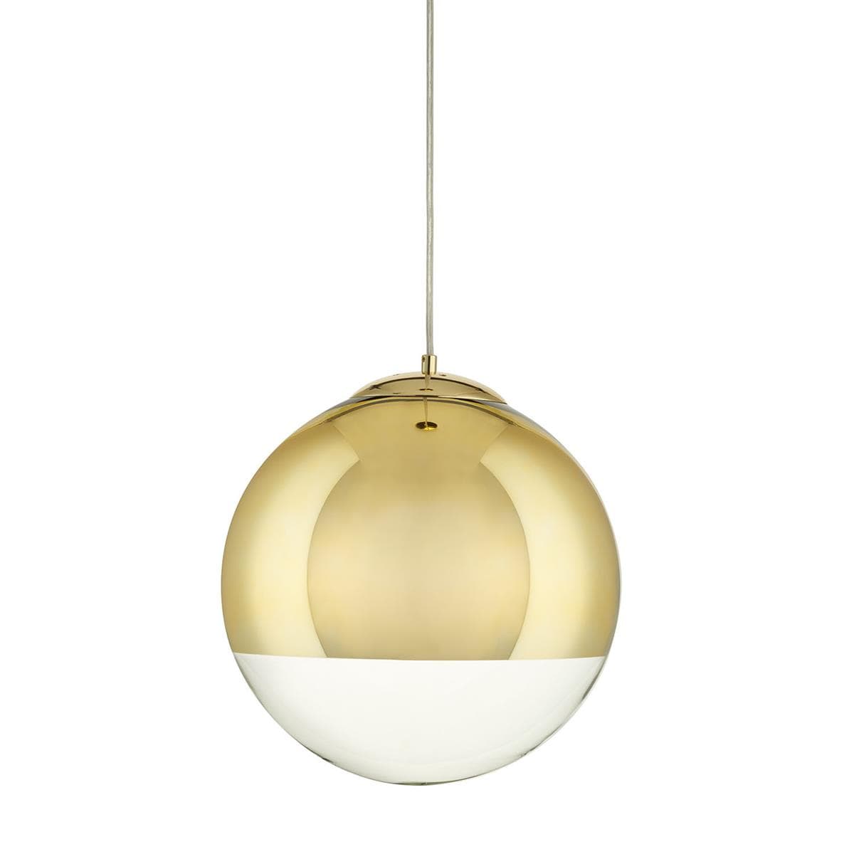 

Lampa wisząca FLASH M złota 30 cm (Kolor transparentny + złoto)