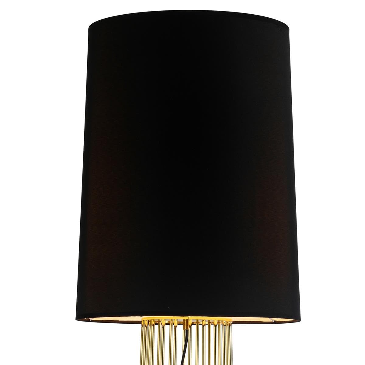 

Lampa podłogowa FILO-2 czarno - złota 156 cm (Kolor czarny połysk)