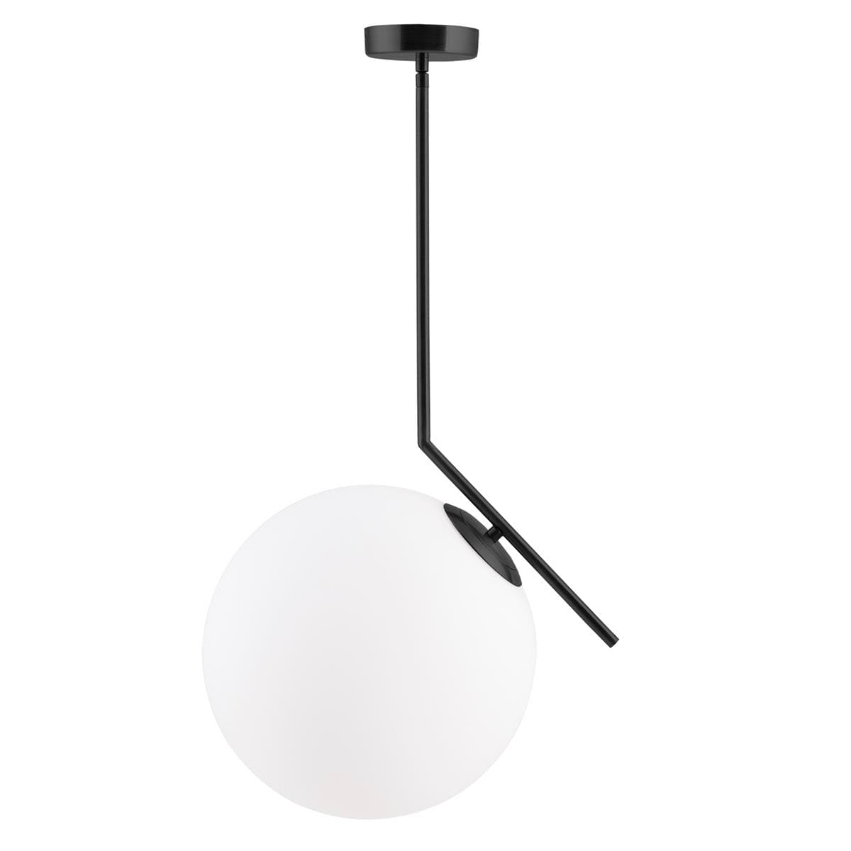 

Lampa wisząca SOLARIS czarna 30 cm (Kolor Czarny)