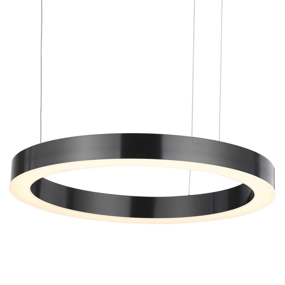 

Lampa wisząca CIRCLE 60+80 LED tytanowa na 1 podsufitce (Kolor tytanowy szczotkowany)