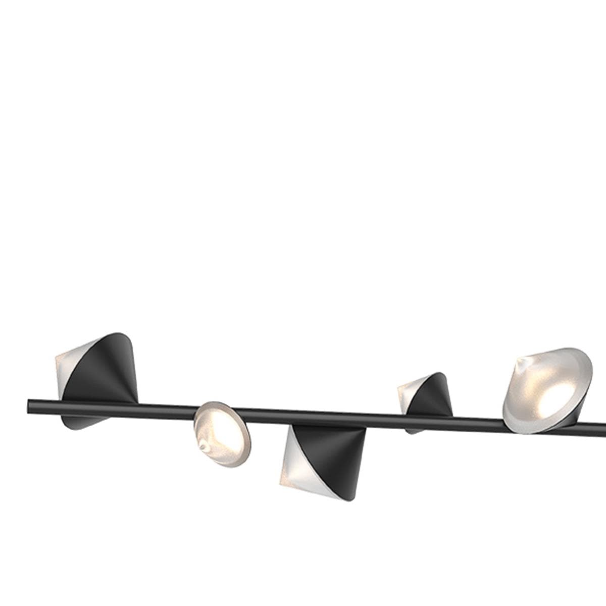 

Lampa wisząca CONE LED czarna 130 cm (Kolor Czarny)