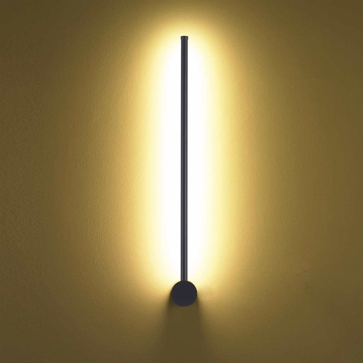 

Lampa ścienna SPARO czarna 60 cm (Kolor czarny matowy)