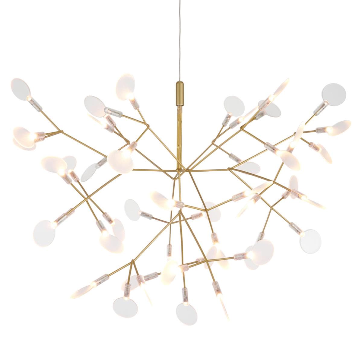 

Lampa wisząca CHIC BOTANIC M LED złota 98 cm (Kolor Złoty)