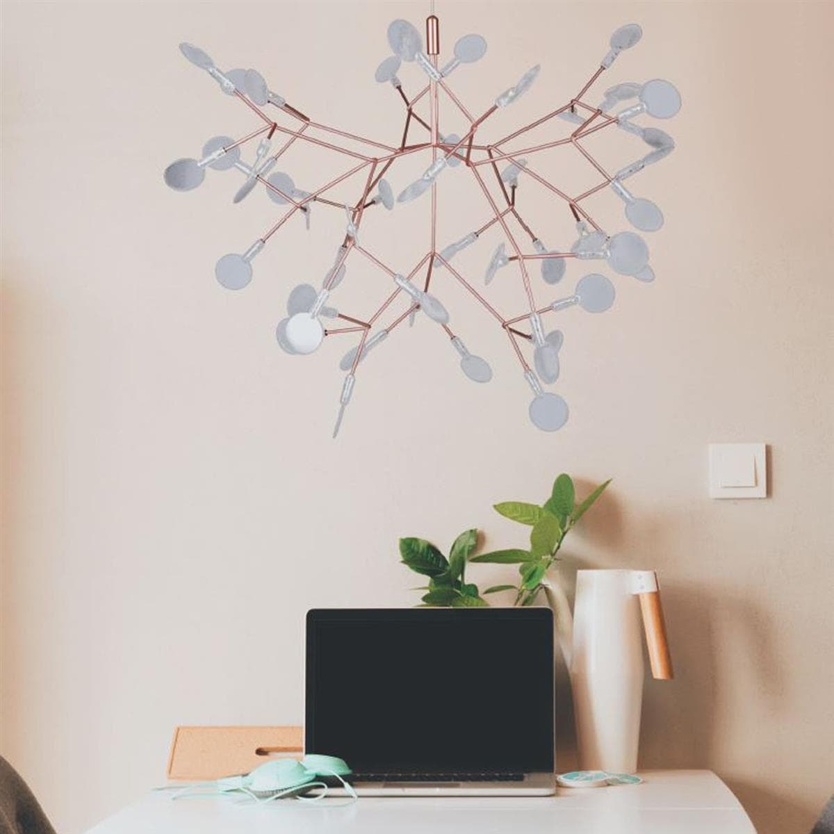 

Lampa wisząca CHIC BOTANIC M LED czarna 98 cm (Kolor Czarny)