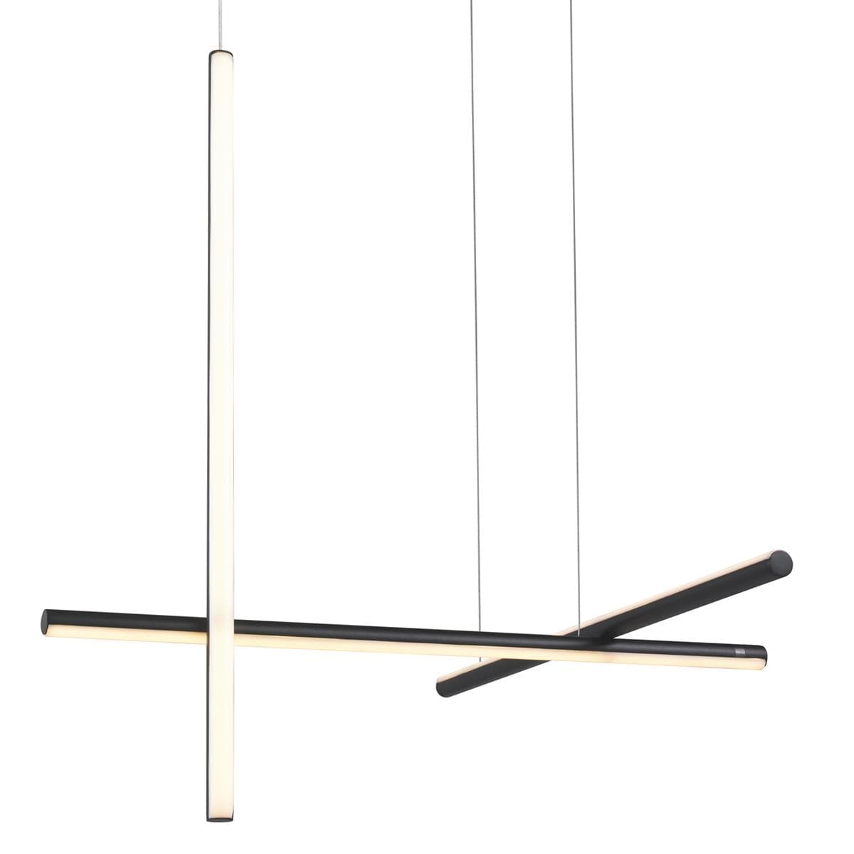 

Lampa wisząca ASTA-3 LED czarna 78 cm (Kolor Czarny)
