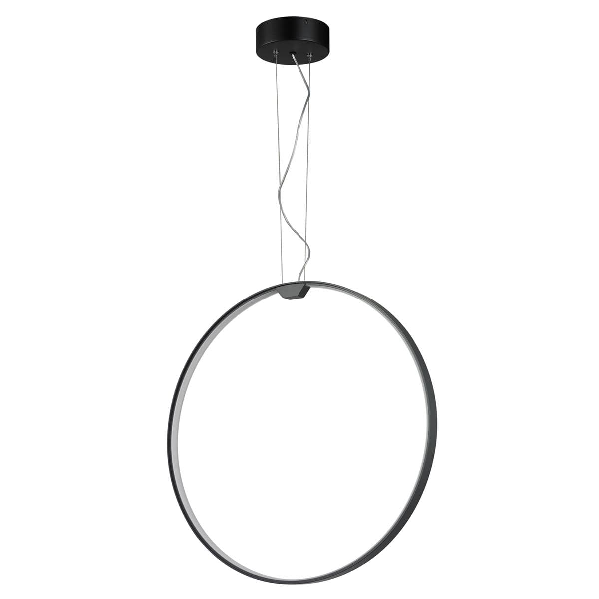 

Lampa wisząca ACIRCULO led czarna 50 cm (Kolor Czarny)