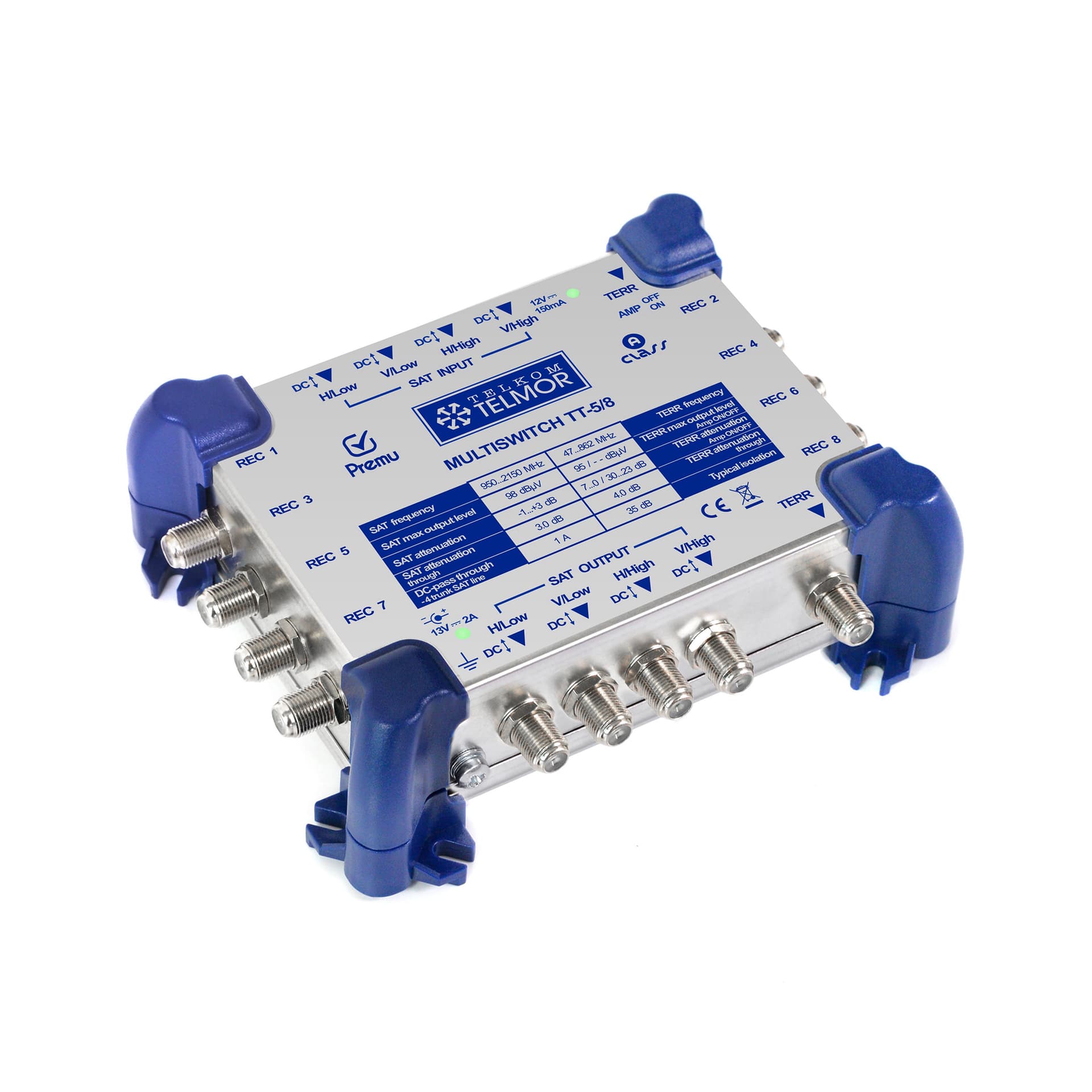 

Multiswitch TT 5/8 PREMU kaskadowy Telkom Telmor