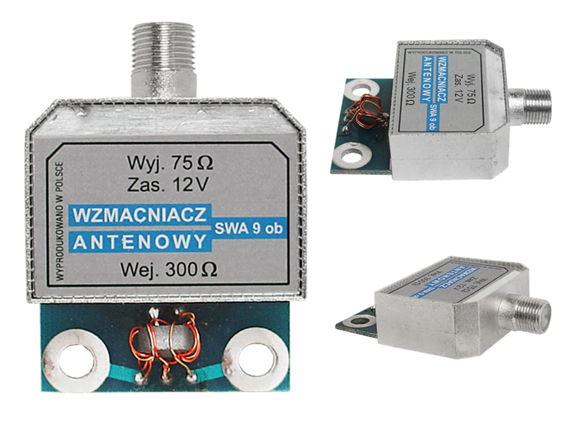 

5 szt. Wzmacniacz antenowy SWA-9 w obudowie.