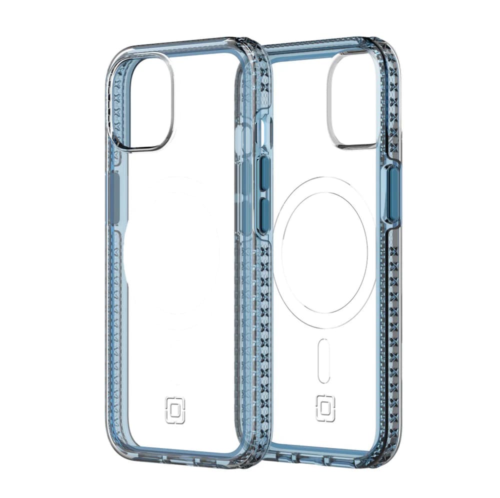 

Incipio Grip - obudowa ochronna do iPhone 13/14 kompatybilna z MagSafe (bluejay-clear)