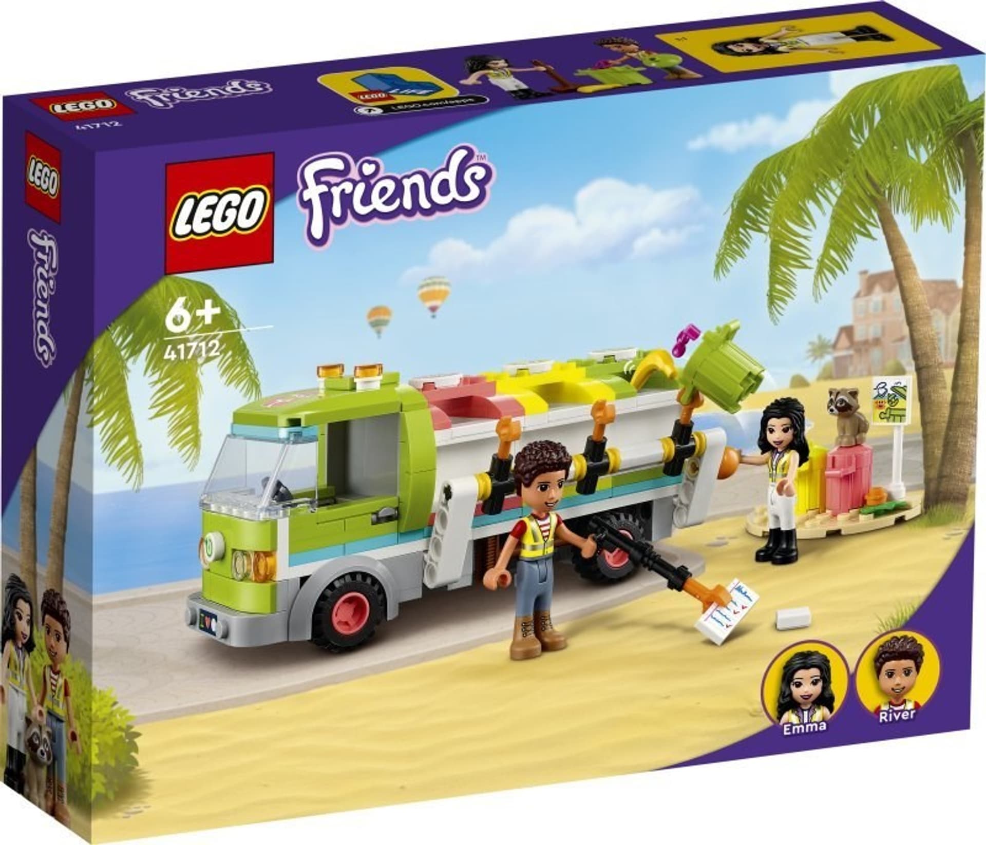 

LEGO 41712 Friends - Ciężarówka recyklingowa