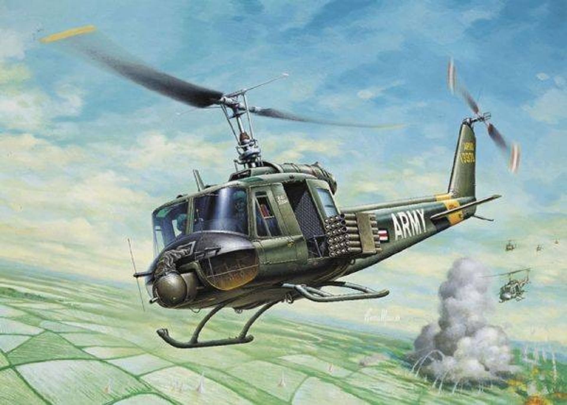 

Model plastikowy UH-1B Huey