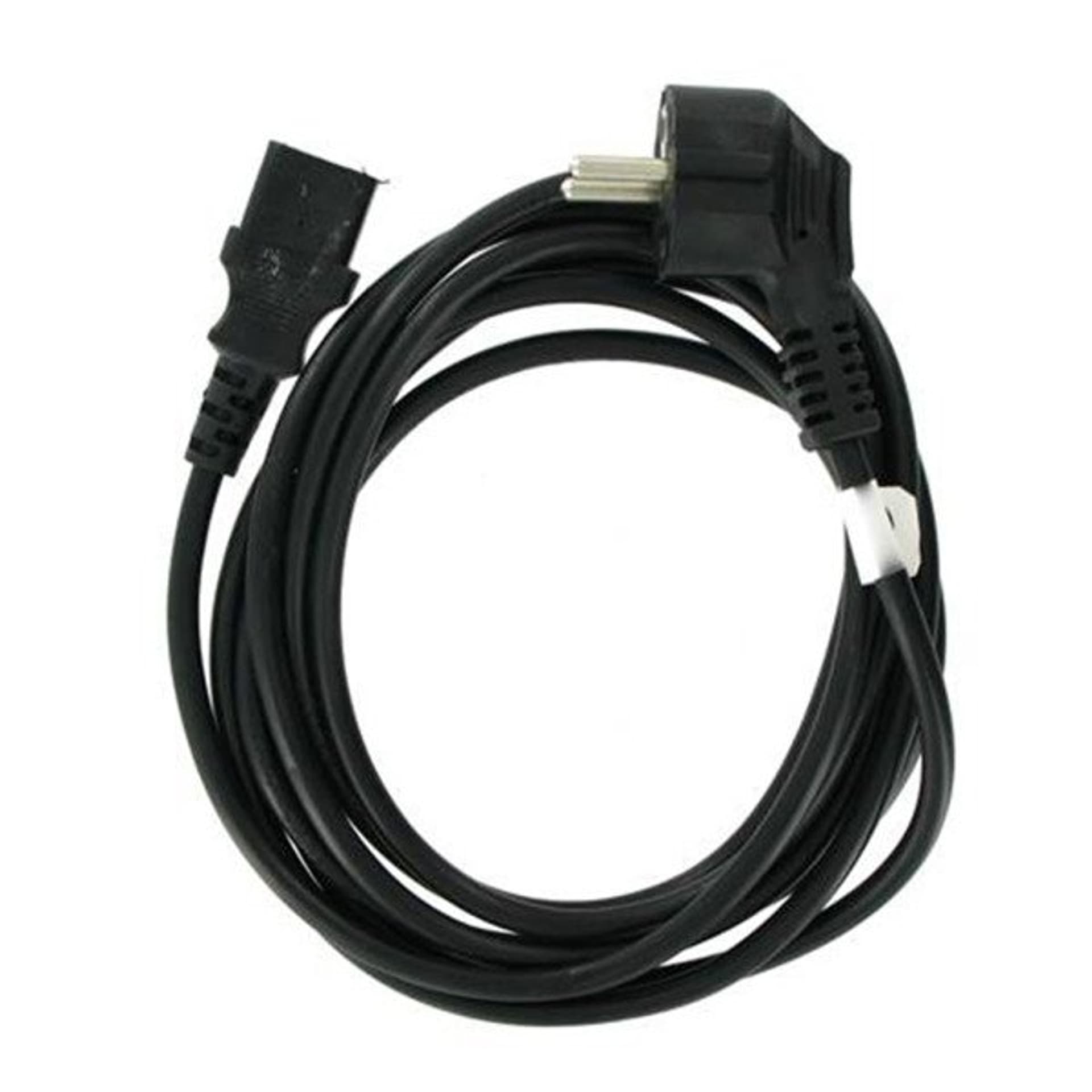 

4World Komputerowy kabel zasilający 3m 3 żyłowy|czarny
