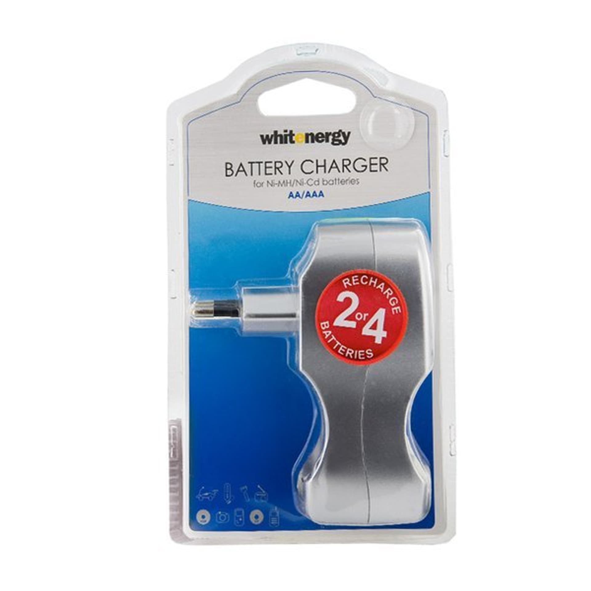 

Whitenergy Ładowarka do Akumulatorów|4xAA/AAA|230V