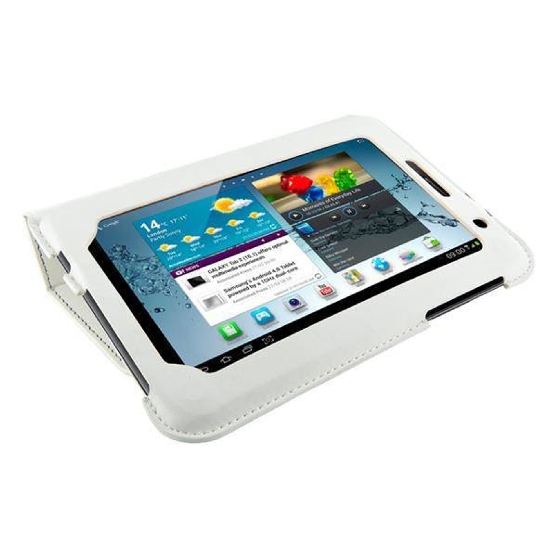 

4World Etui ochronne/Podstawka do Galaxy Tab 2 7'' Ultra Slim białe