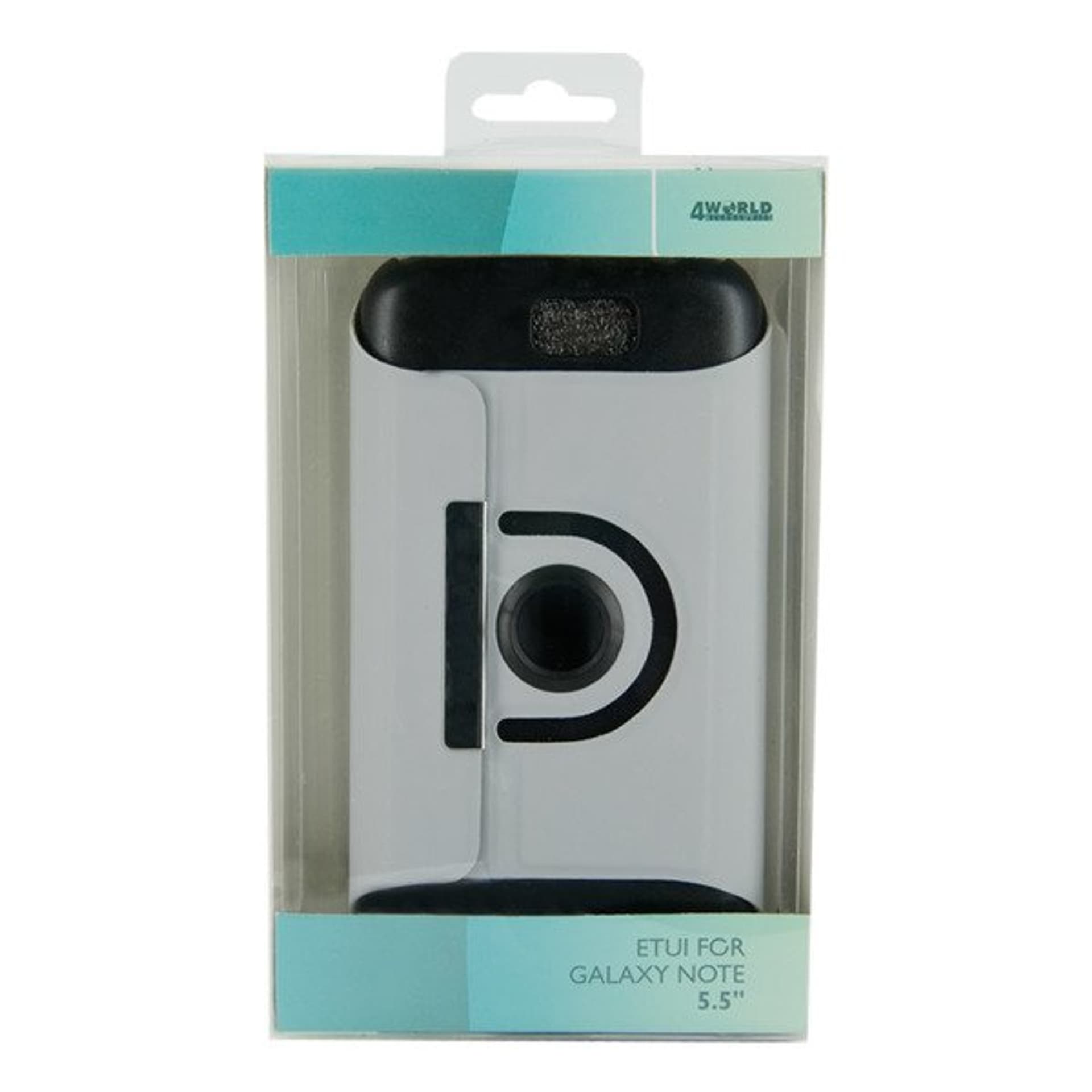 

4World Etui ochronne do Galaxy Note 2 5.5'' Rotary szare