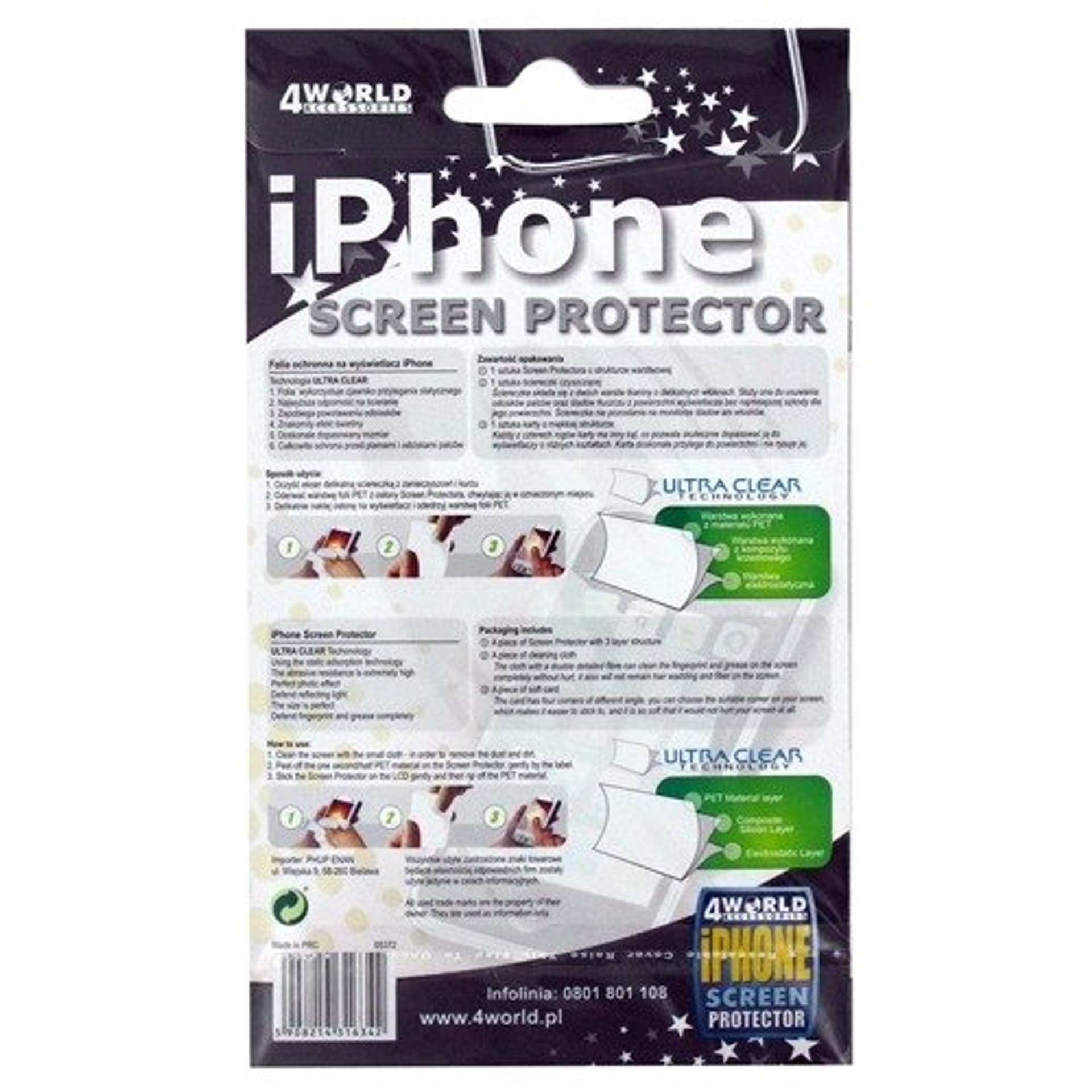 

4World Folia ochronna iPhone