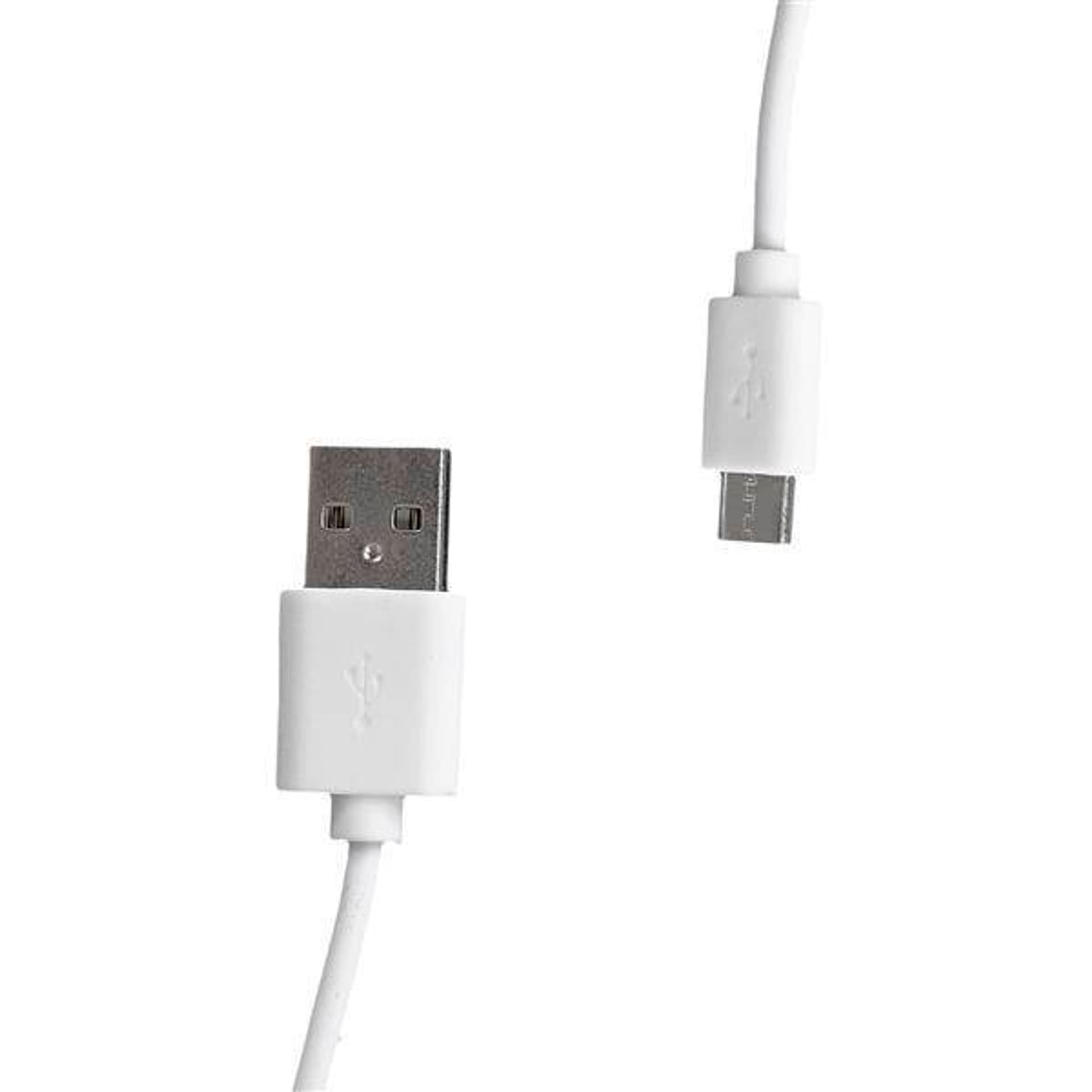 

Whitenergy Kabel do przesyłu danych, Micro USB, 200cm, biały