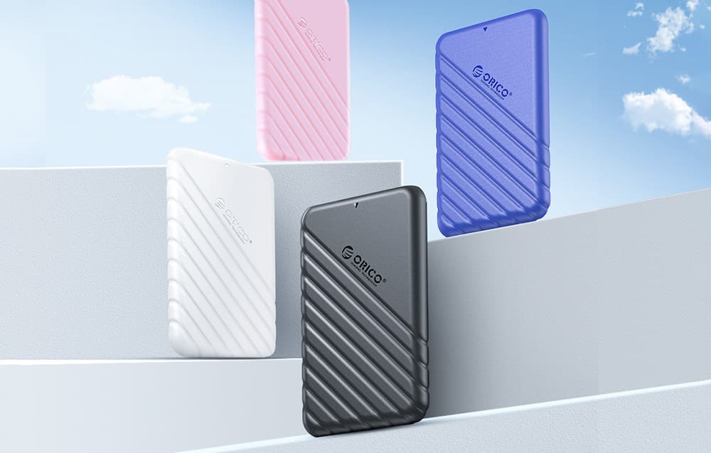 

Obudowa dysku HDD / SSD 2,5" Orico, 6 Gbps, USB-C 3.1 Gen1 (biała)