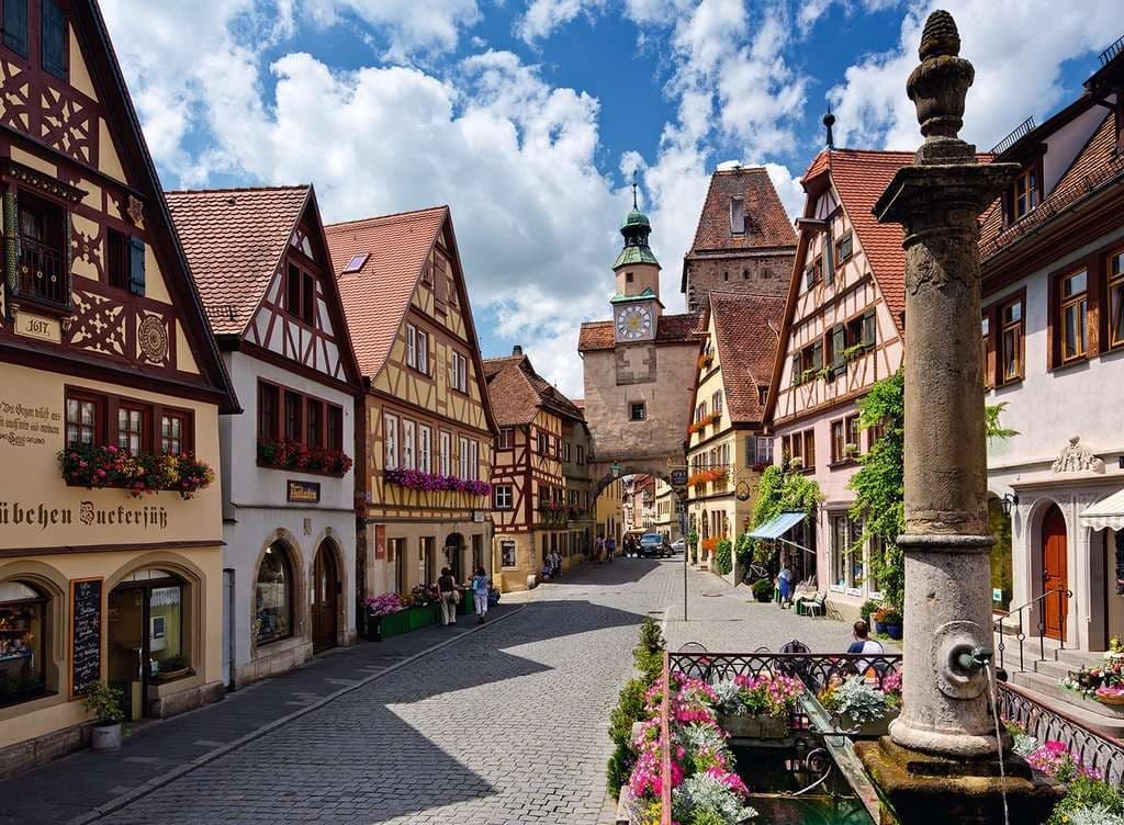 

Puzzle 2D Duży Format Rothenburg 500 elementów