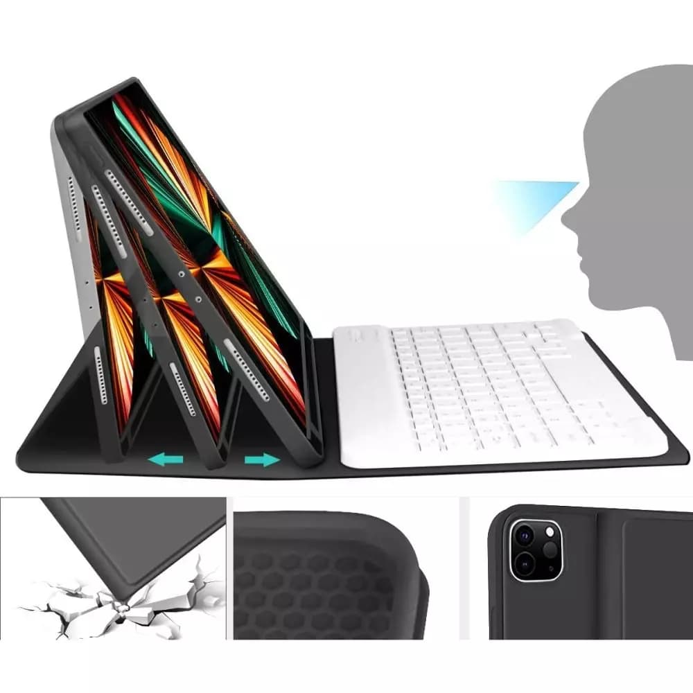 

SC PEN + KEYBOARD IPAD PRO 11 2020 / 2021 / 2022 BLACK