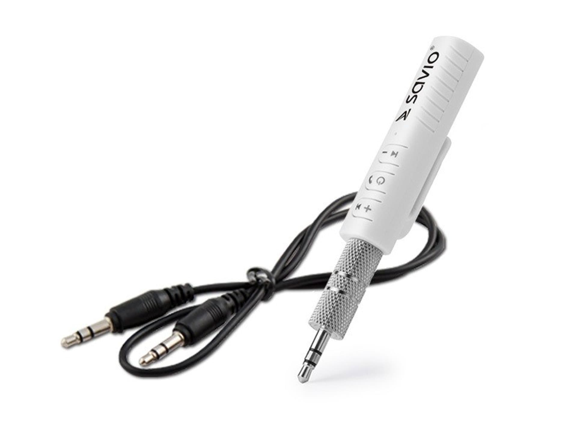 

Odbiornik / adapter Bluetooth transmiter AUX Jack 3,5 Savio TR-11/W