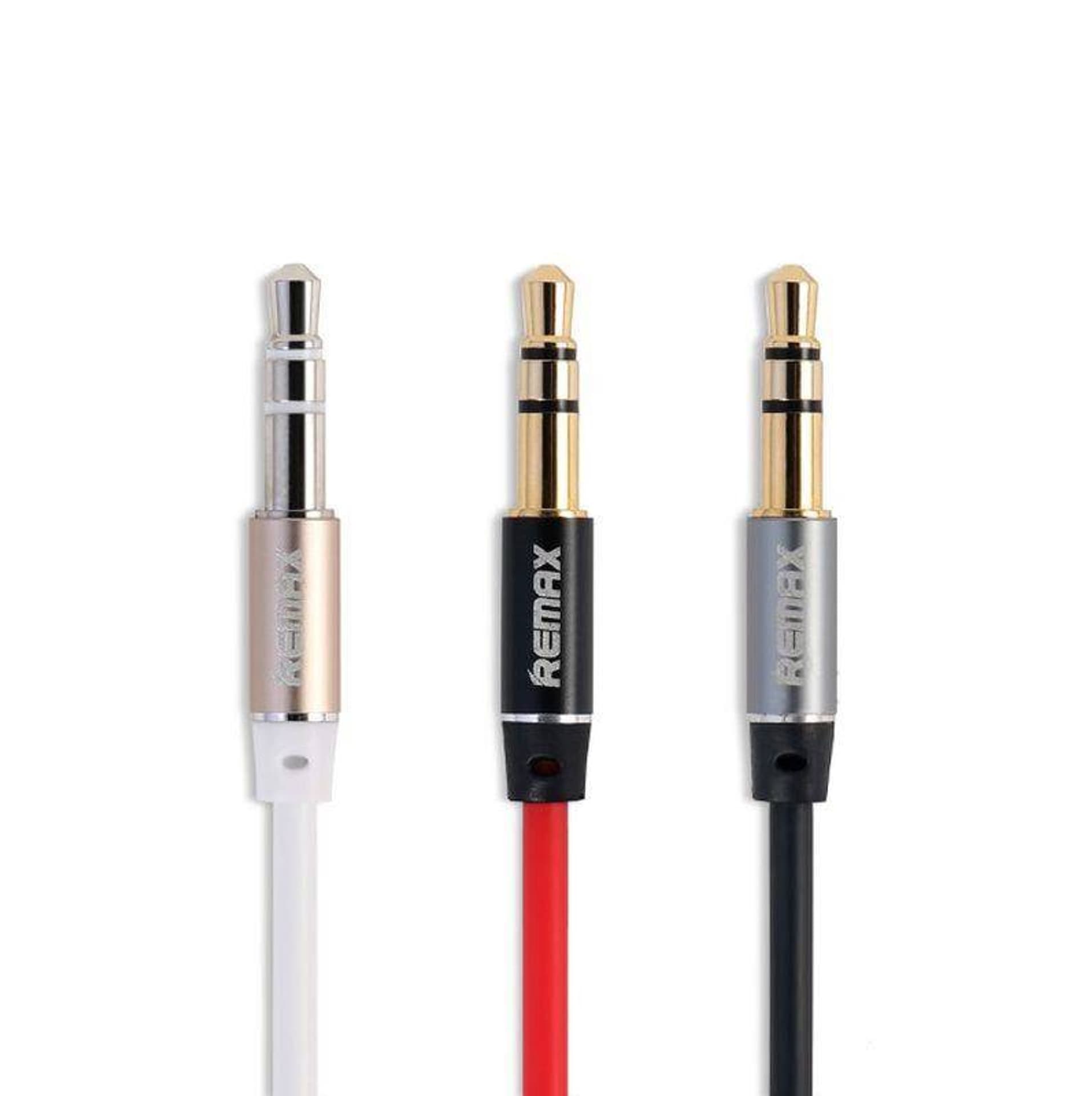 

KABEL JACK-JACK 3,5mm 1M REMAX biały